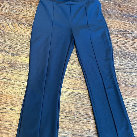 Girls High Rise Flare Pants (Black and Grey Pair) - Picture 2 of 10